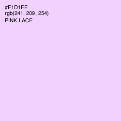 #F1D1FE - Pink Lace Color Image